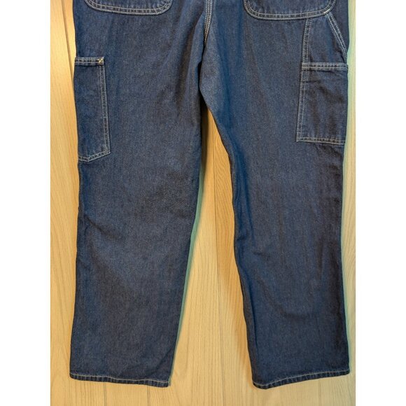 Carhartt 382-83 Dungaree Fit Utility Jeans Relaxed Men's Denim Loose Work Wear - Picture 6 of 10